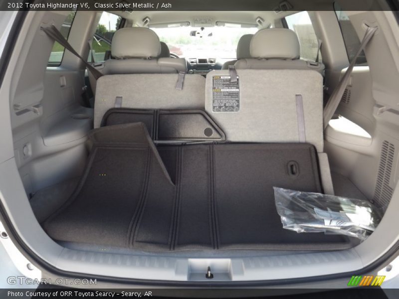 Classic Silver Metallic / Ash 2012 Toyota Highlander V6