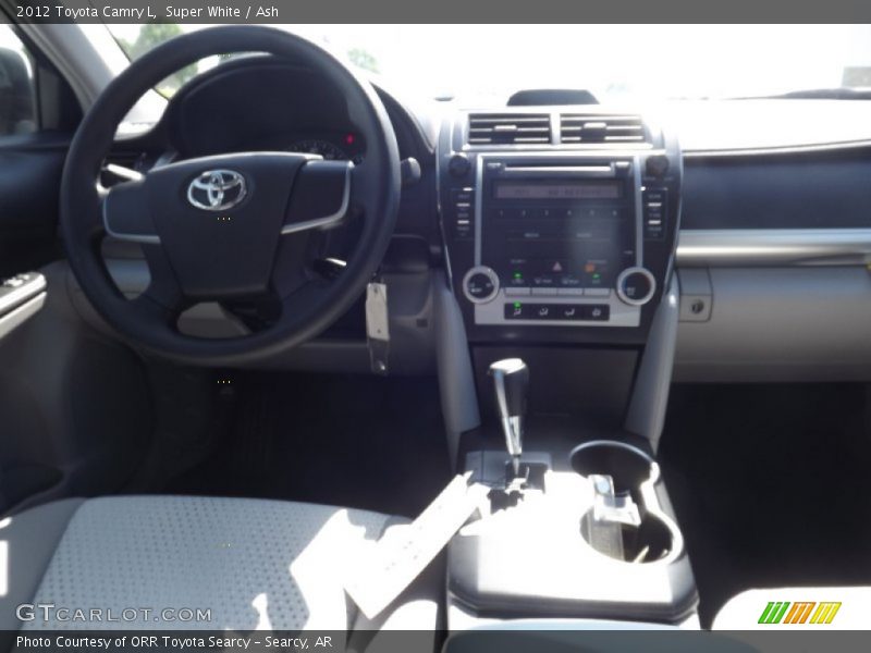 Super White / Ash 2012 Toyota Camry L