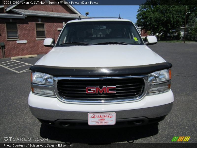 Summit White / Pewter/Dark Pewter 2003 GMC Yukon XL SLT 4x4