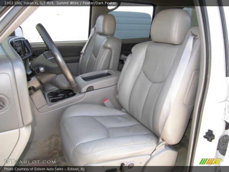 Summit White / Pewter/Dark Pewter 2003 GMC Yukon XL SLT 4x4