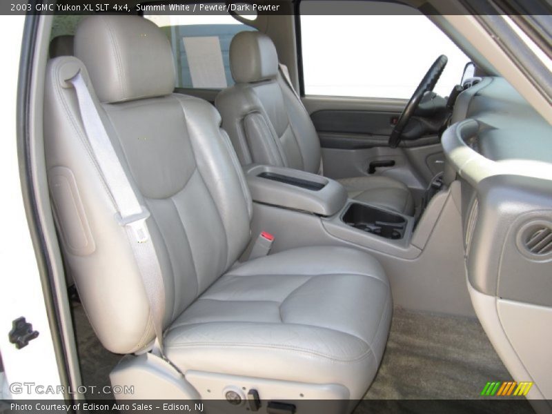 Summit White / Pewter/Dark Pewter 2003 GMC Yukon XL SLT 4x4
