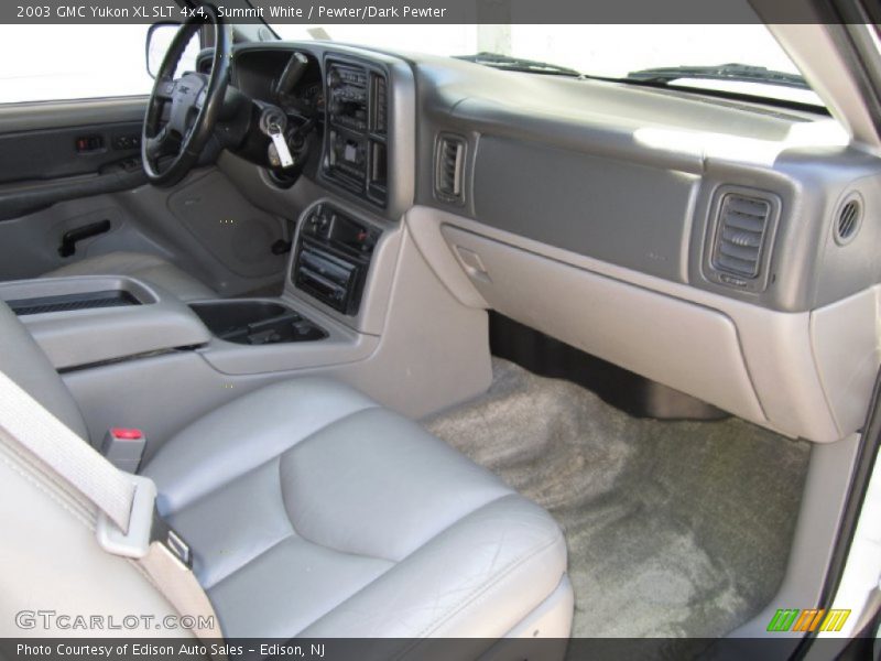 Summit White / Pewter/Dark Pewter 2003 GMC Yukon XL SLT 4x4