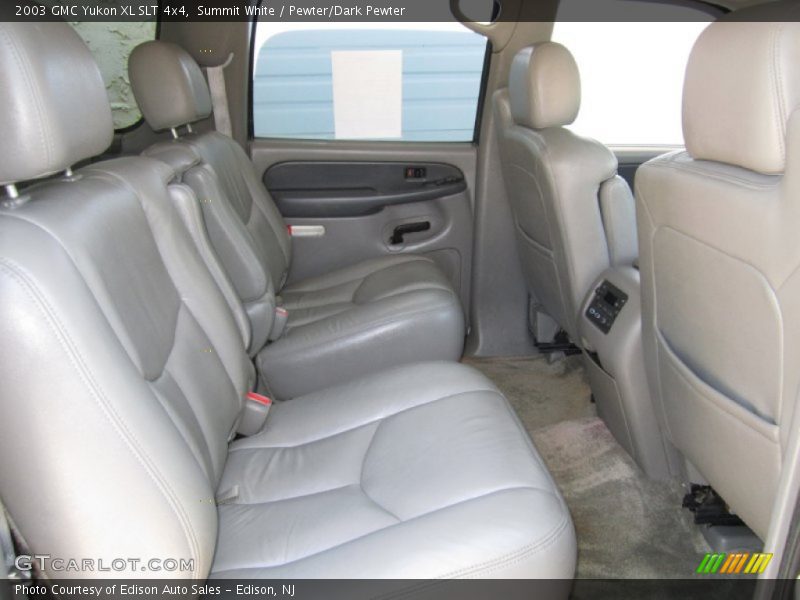 Summit White / Pewter/Dark Pewter 2003 GMC Yukon XL SLT 4x4