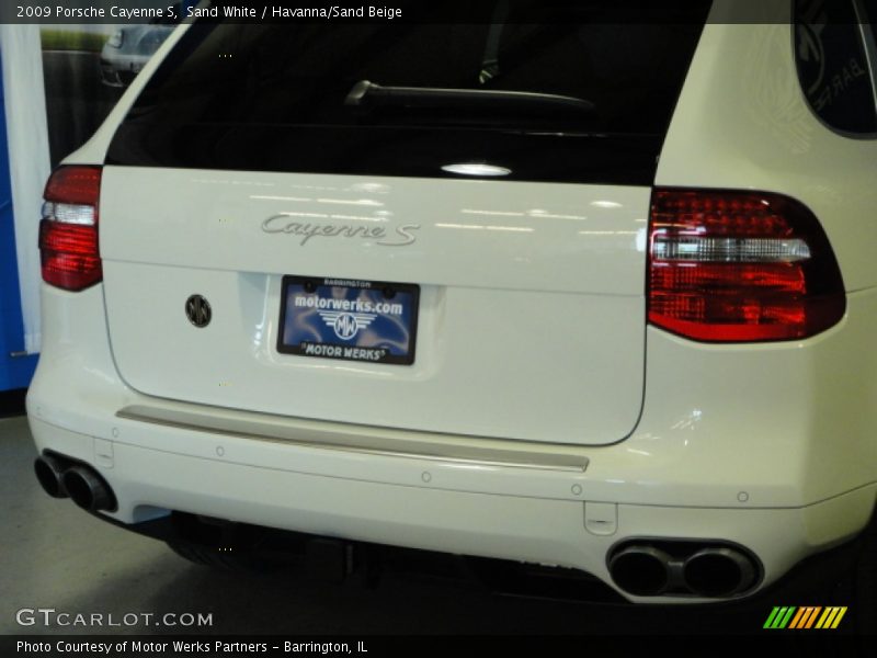 Sand White / Havanna/Sand Beige 2009 Porsche Cayenne S