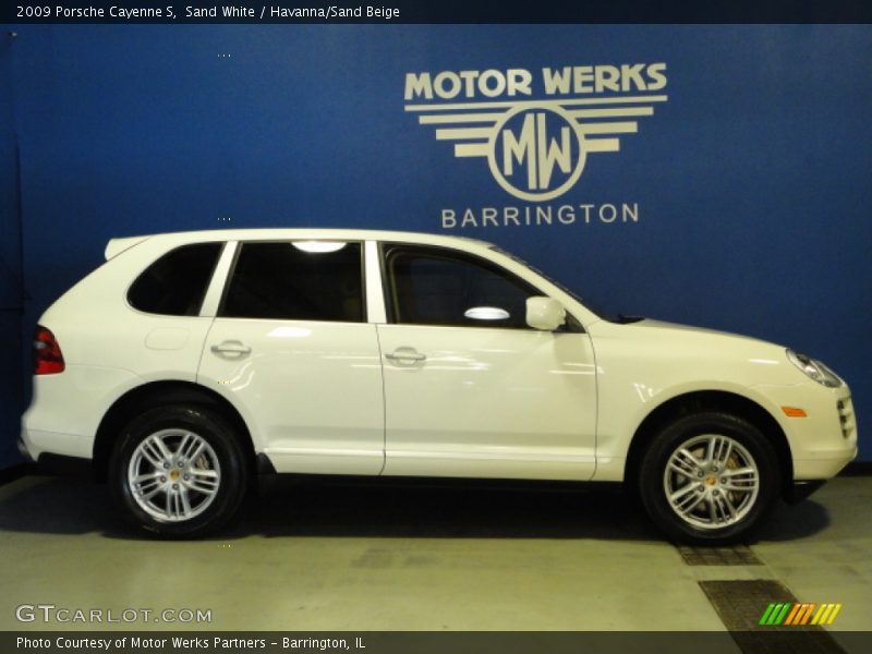 Sand White / Havanna/Sand Beige 2009 Porsche Cayenne S