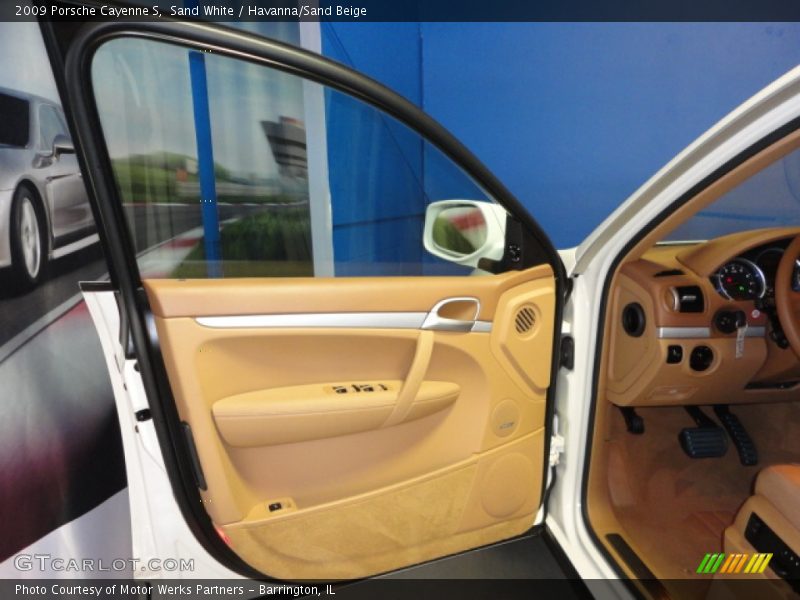 Sand White / Havanna/Sand Beige 2009 Porsche Cayenne S