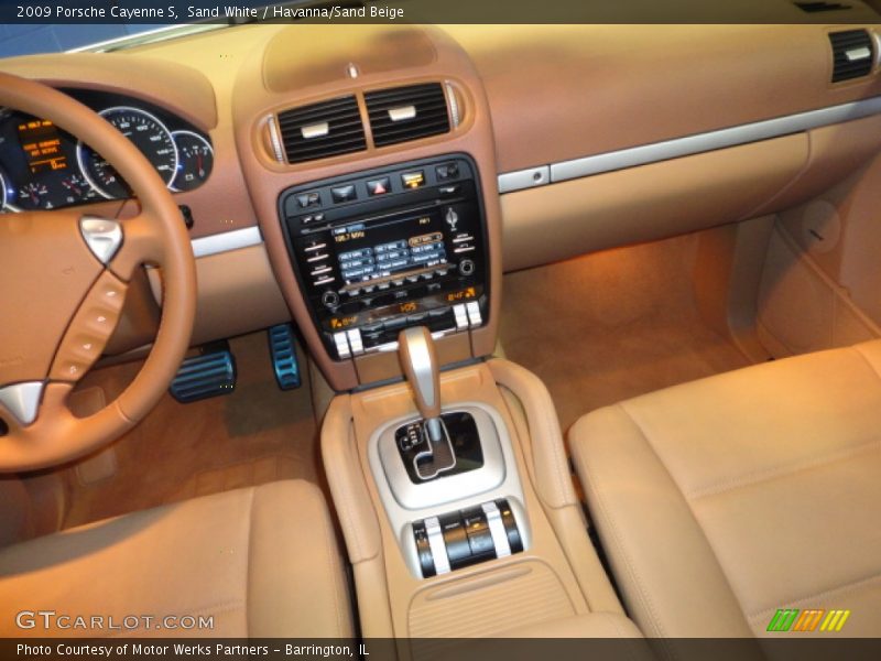 Sand White / Havanna/Sand Beige 2009 Porsche Cayenne S
