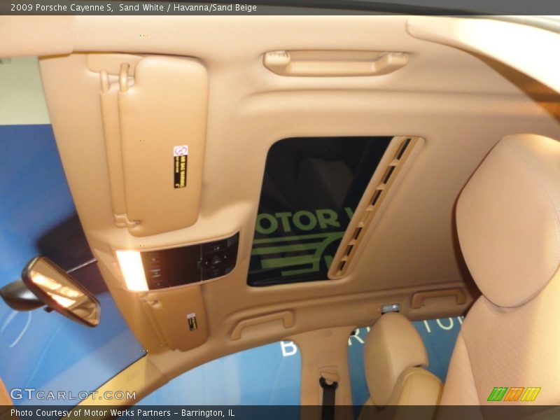 Sand White / Havanna/Sand Beige 2009 Porsche Cayenne S