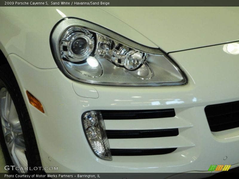 Sand White / Havanna/Sand Beige 2009 Porsche Cayenne S