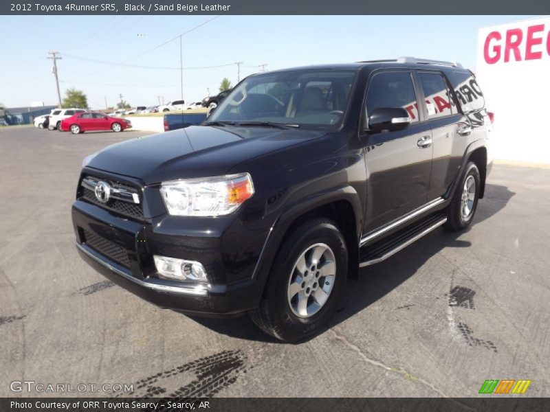 Black / Sand Beige Leather 2012 Toyota 4Runner SR5