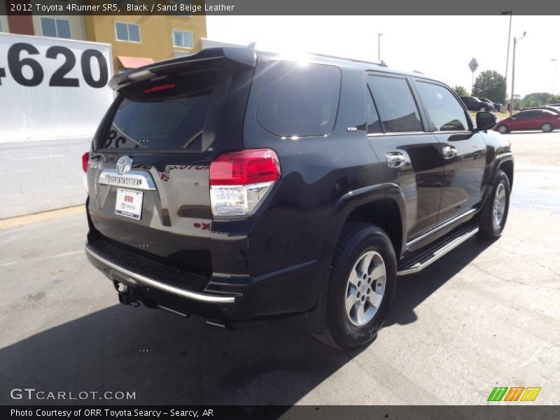 Black / Sand Beige Leather 2012 Toyota 4Runner SR5