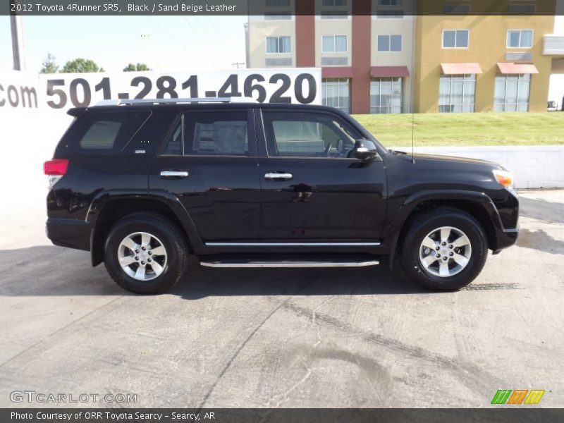 Black / Sand Beige Leather 2012 Toyota 4Runner SR5