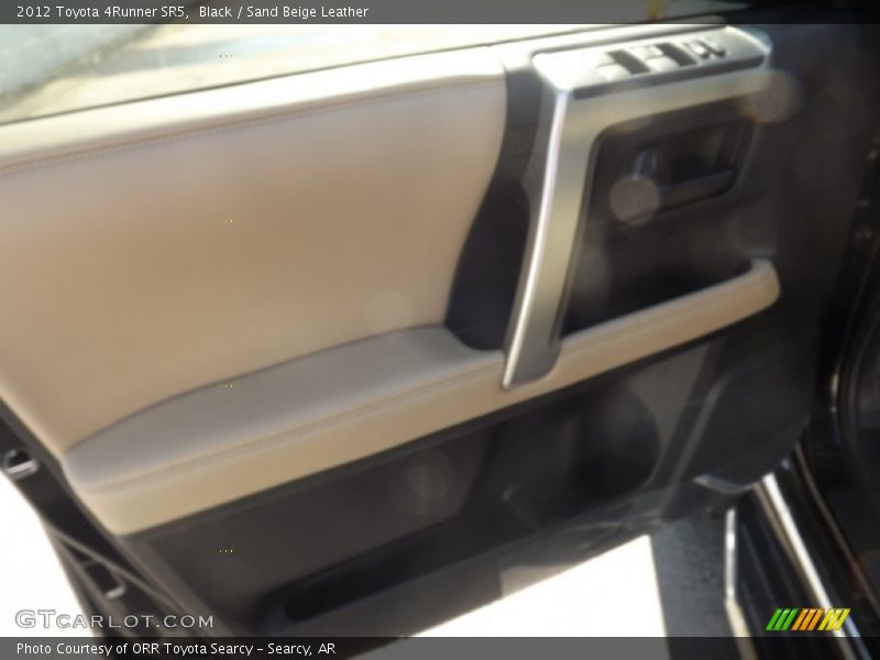 Black / Sand Beige Leather 2012 Toyota 4Runner SR5