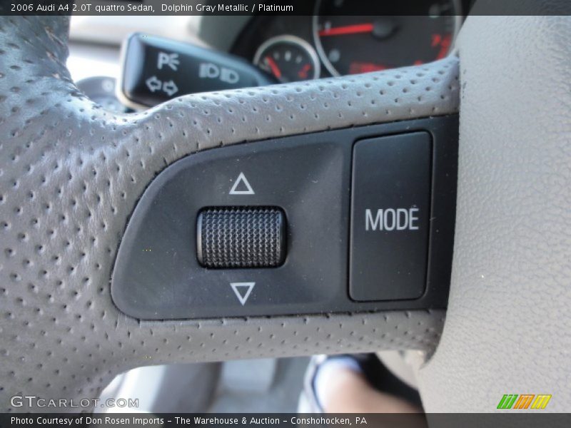 Dolphin Gray Metallic / Platinum 2006 Audi A4 2.0T quattro Sedan