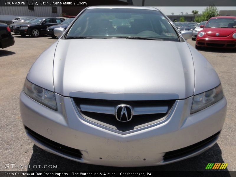 Satin Silver Metallic / Ebony 2004 Acura TL 3.2