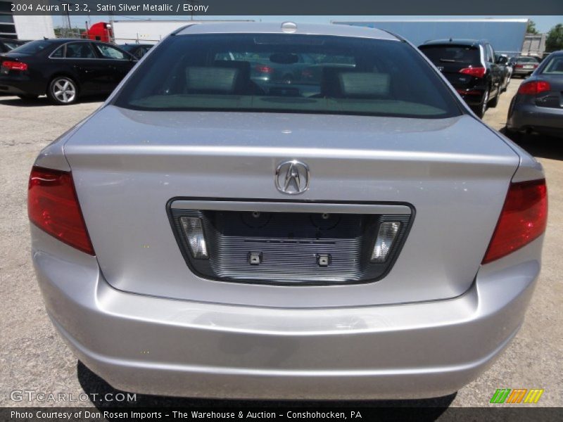 Satin Silver Metallic / Ebony 2004 Acura TL 3.2