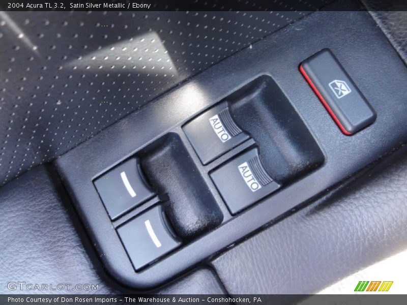 Satin Silver Metallic / Ebony 2004 Acura TL 3.2