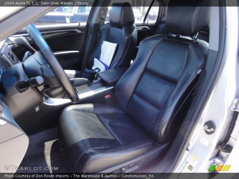 Satin Silver Metallic / Ebony 2004 Acura TL 3.2