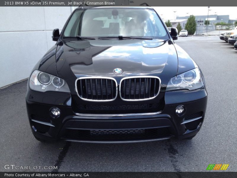 Jet Black / Cinnamon Brown 2013 BMW X5 xDrive 35i Premium