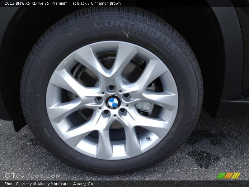 Jet Black / Cinnamon Brown 2013 BMW X5 xDrive 35i Premium