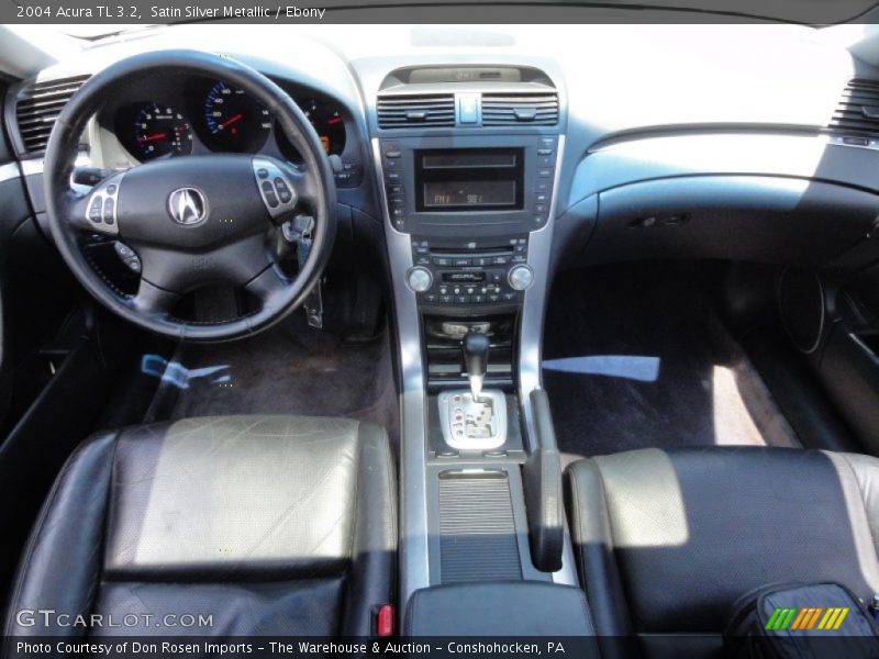 Satin Silver Metallic / Ebony 2004 Acura TL 3.2