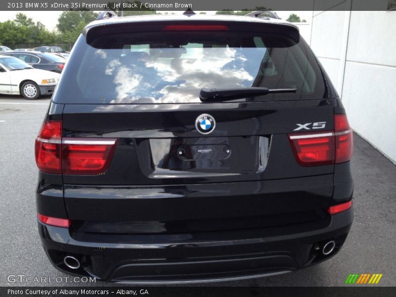 Jet Black / Cinnamon Brown 2013 BMW X5 xDrive 35i Premium