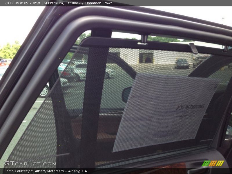 Jet Black / Cinnamon Brown 2013 BMW X5 xDrive 35i Premium