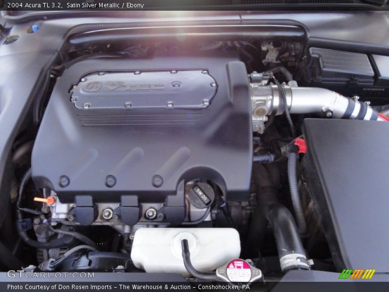 Satin Silver Metallic / Ebony 2004 Acura TL 3.2