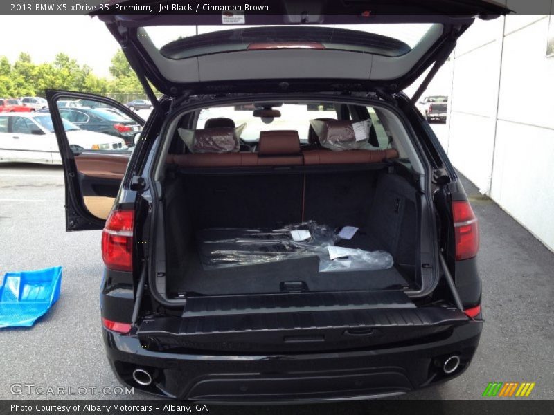 Jet Black / Cinnamon Brown 2013 BMW X5 xDrive 35i Premium