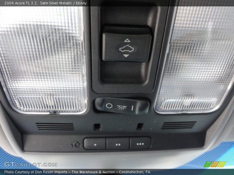 Satin Silver Metallic / Ebony 2004 Acura TL 3.2