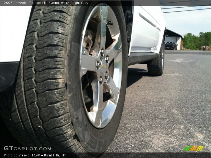 Summit White / Light Gray 2007 Chevrolet Equinox LT