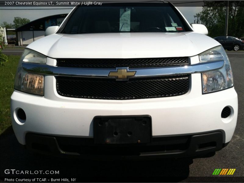 Summit White / Light Gray 2007 Chevrolet Equinox LT