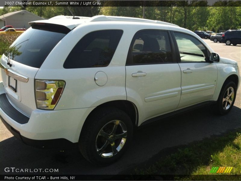 Summit White / Light Gray 2007 Chevrolet Equinox LT
