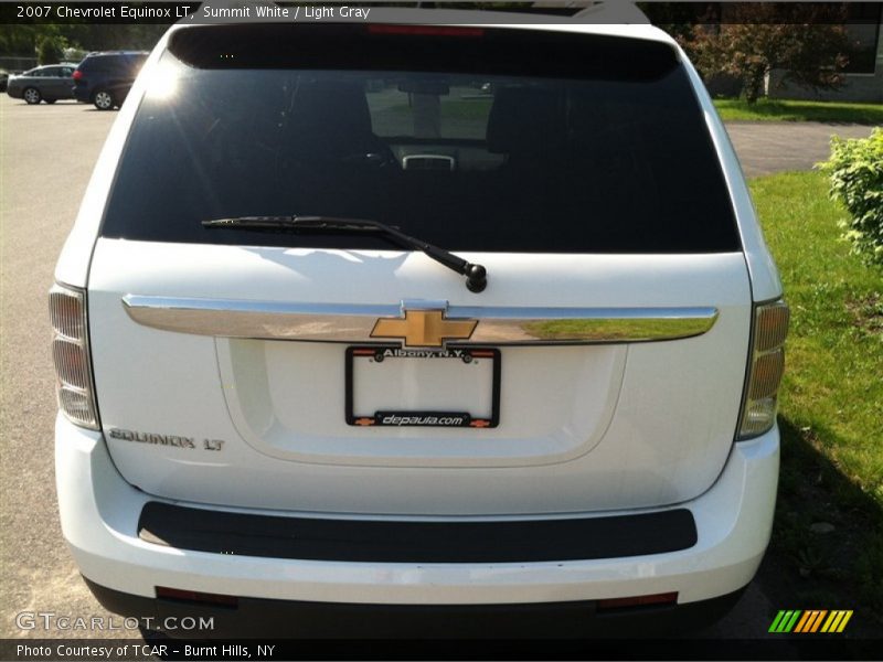Summit White / Light Gray 2007 Chevrolet Equinox LT