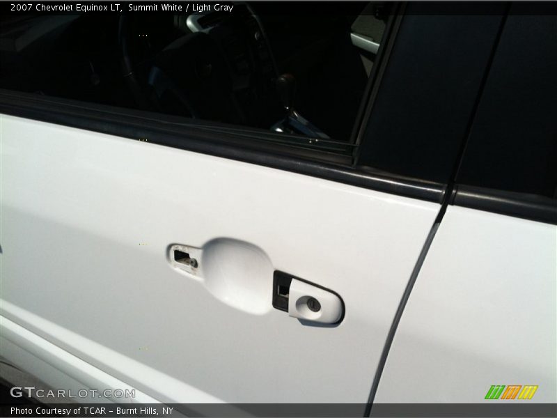 Summit White / Light Gray 2007 Chevrolet Equinox LT