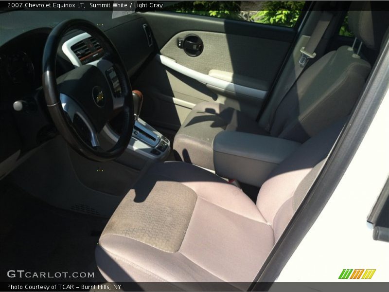 Summit White / Light Gray 2007 Chevrolet Equinox LT