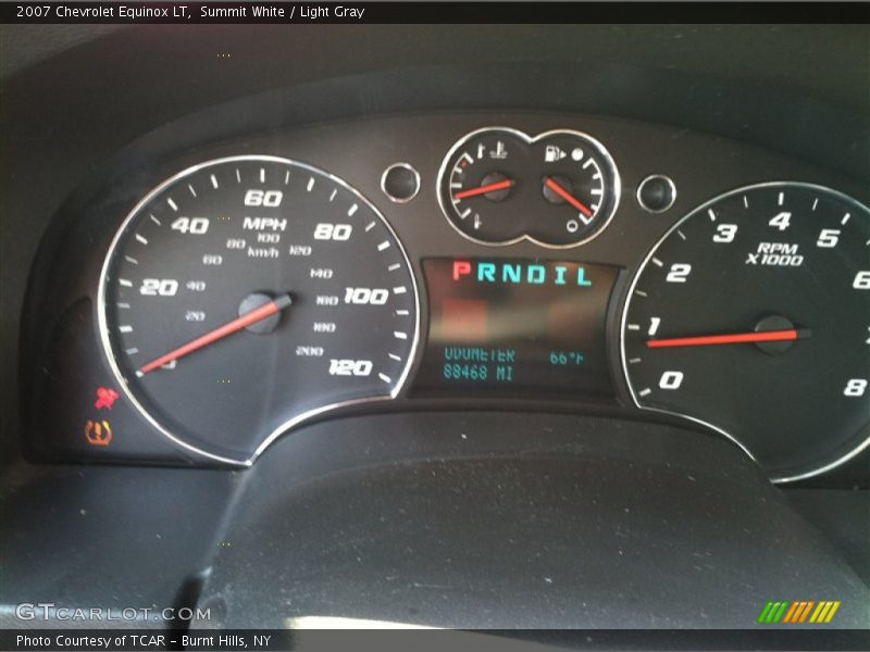 Summit White / Light Gray 2007 Chevrolet Equinox LT