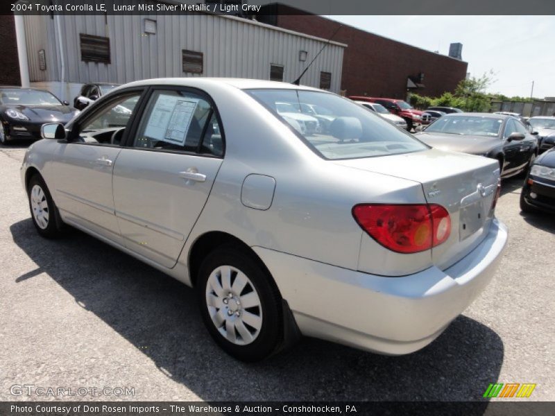 Lunar Mist Silver Metallic / Light Gray 2004 Toyota Corolla LE