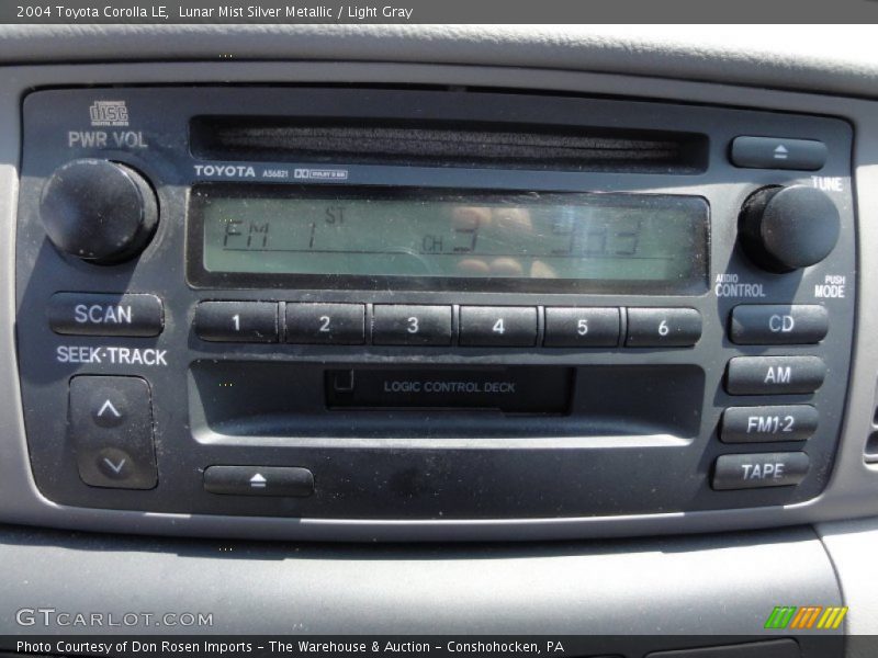 Lunar Mist Silver Metallic / Light Gray 2004 Toyota Corolla LE