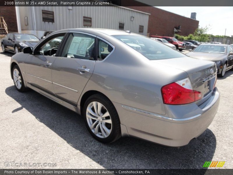 Platinum Graphite / Graphite 2008 Infiniti M 35x AWD Sedan