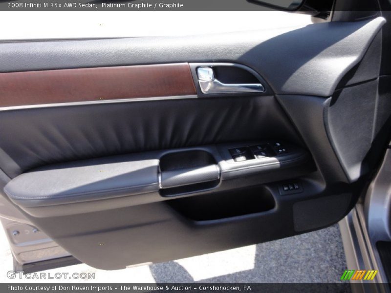 Platinum Graphite / Graphite 2008 Infiniti M 35x AWD Sedan