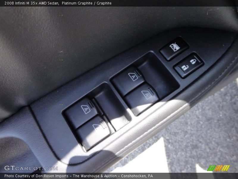 Platinum Graphite / Graphite 2008 Infiniti M 35x AWD Sedan