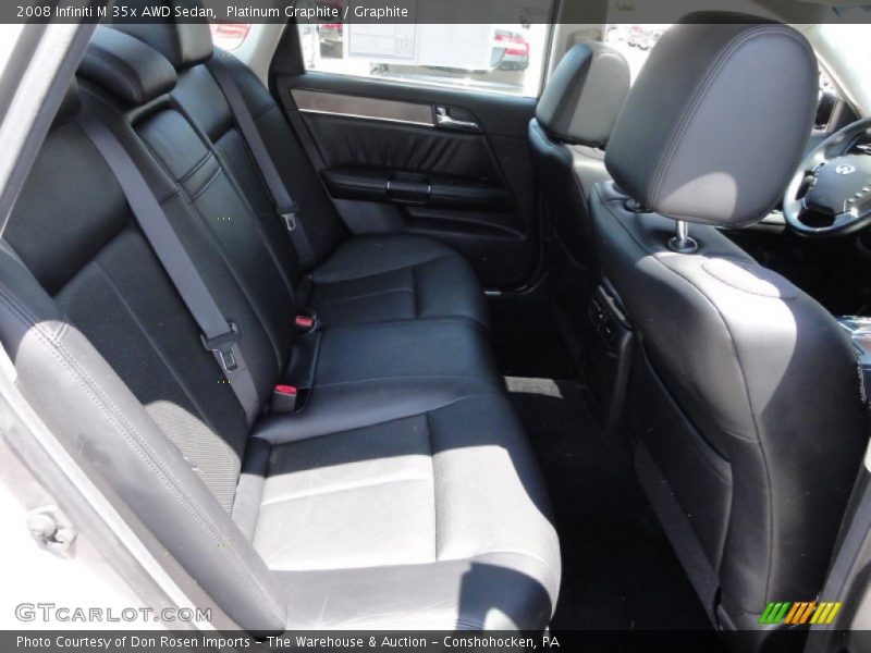 Platinum Graphite / Graphite 2008 Infiniti M 35x AWD Sedan