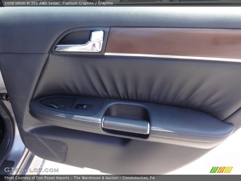 Platinum Graphite / Graphite 2008 Infiniti M 35x AWD Sedan