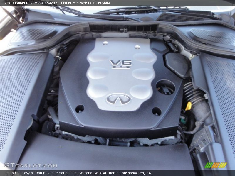 Platinum Graphite / Graphite 2008 Infiniti M 35x AWD Sedan