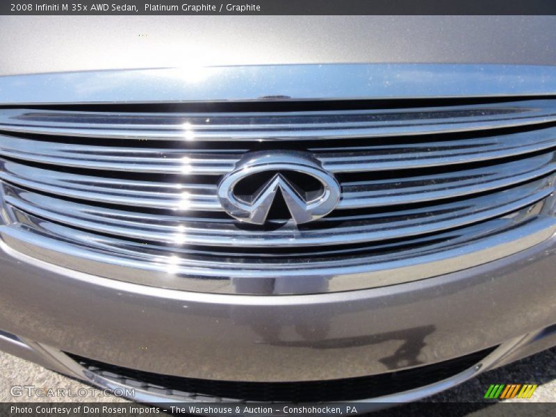 Platinum Graphite / Graphite 2008 Infiniti M 35x AWD Sedan