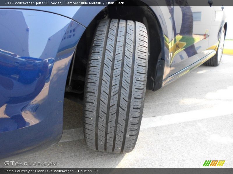 Tempest Blue Metallic / Titan Black 2012 Volkswagen Jetta SEL Sedan