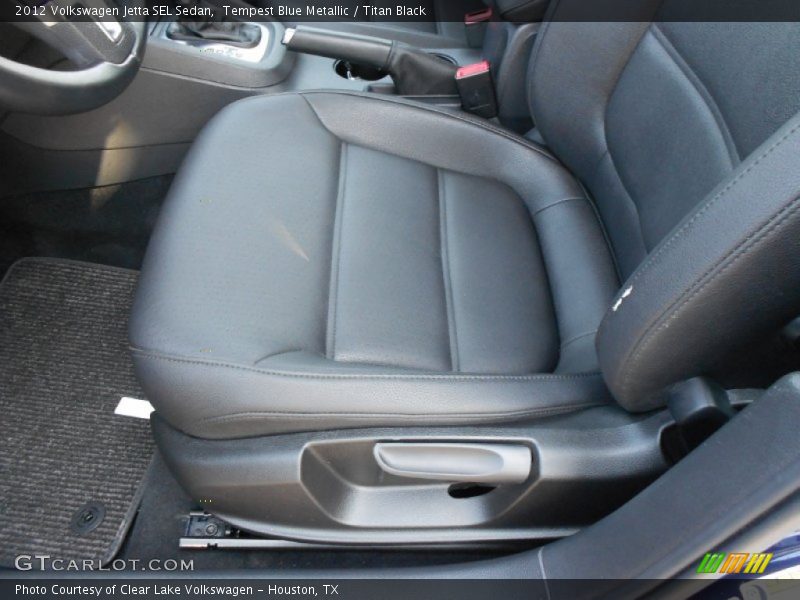 Tempest Blue Metallic / Titan Black 2012 Volkswagen Jetta SEL Sedan