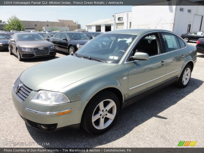 Fresco Green Metallic / Anthracite 2004 Volkswagen Passat GLX 4Motion Sedan