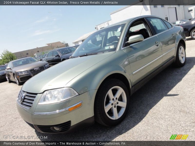 Fresco Green Metallic / Anthracite 2004 Volkswagen Passat GLX 4Motion Sedan